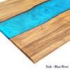 Desky Resin Hardwood Desk Tops-Pheasantwood Navy River DeskyÌâå¨