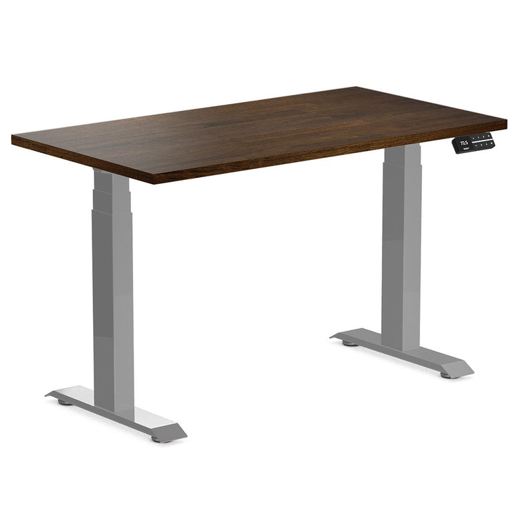 Desky Dual Mini Rubberwood Sit Stand Desk