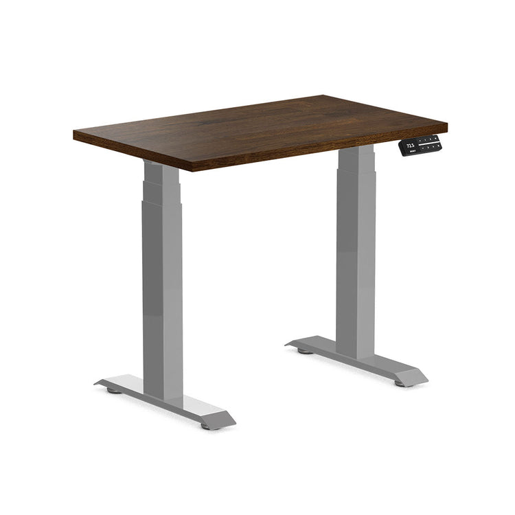 Desky Dual Mini Rubberwood Sit Stand Desk