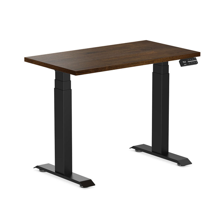 Desky Dual Mini Rubberwood Sit Stand Desk