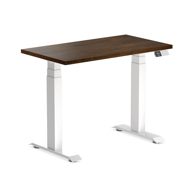 Desky Dual Mini Rubberwood Sit Stand Desk