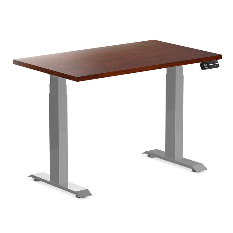 Desky Dual Mini Rubberwood Sit Stand Desk