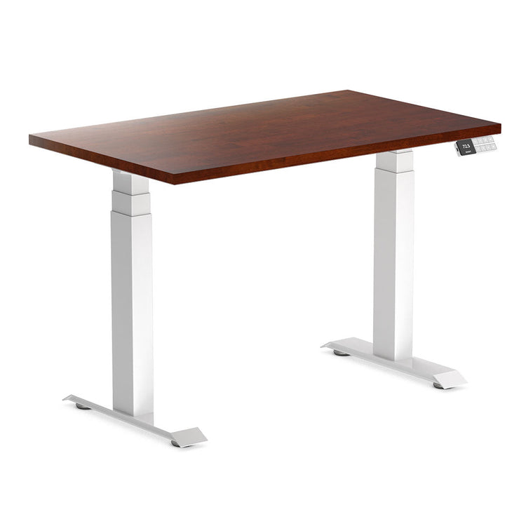 Desky Dual Mini Rubberwood Sit Stand Desk