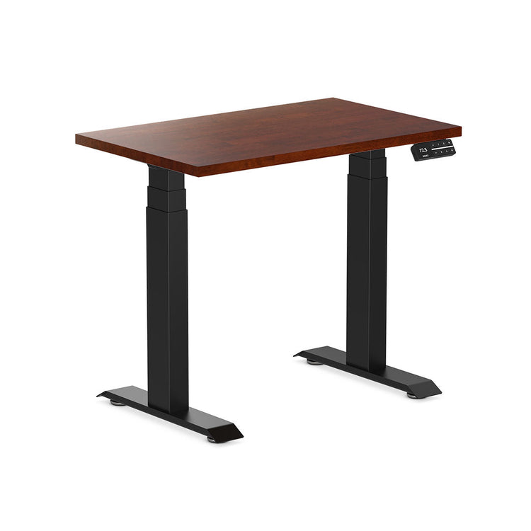 Desky Dual Mini Rubberwood Sit Stand Desk