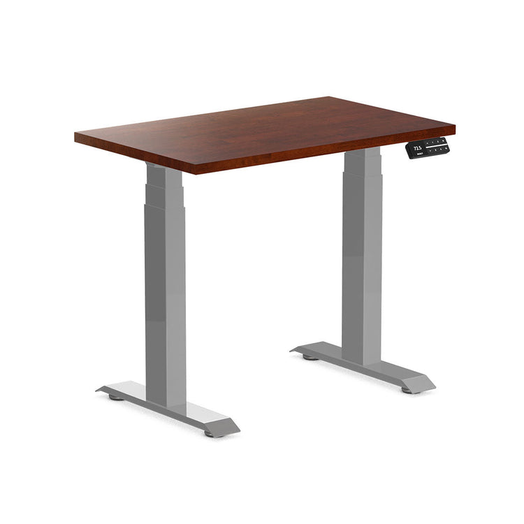 Desky Dual Mini Rubberwood Sit Stand Desk