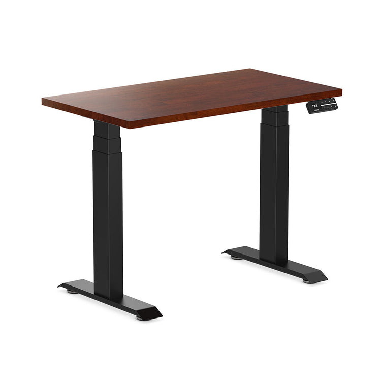 Desky Dual Mini Rubberwood Sit Stand Desk