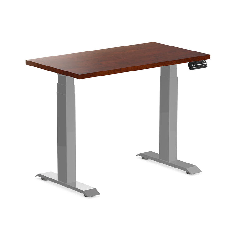 Desky Dual Mini Rubberwood Sit Stand Desk