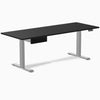 Desky Dual Melamine Standing Desk With Drawer detail view 97