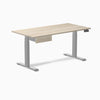 Desky Dual Melamine Standing Desk With Drawer detail view 41