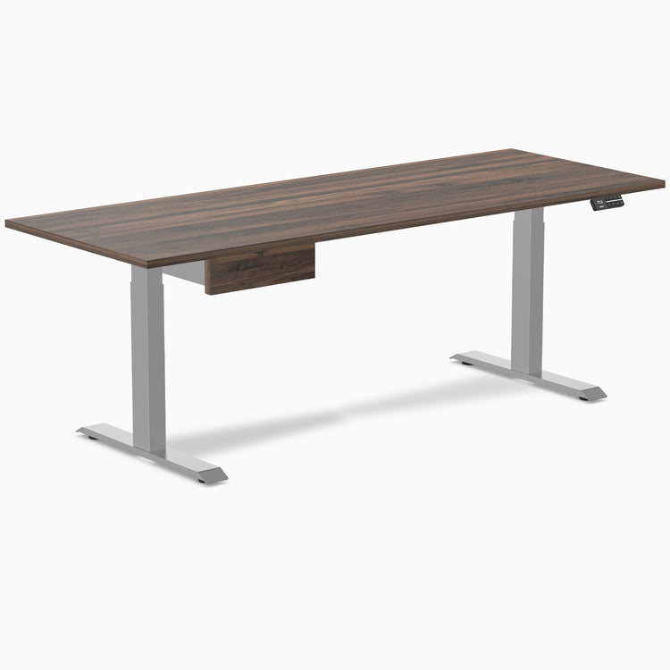 Desky Dual Melamine Standing Desk With Drawer detail view 117