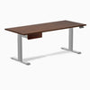 Desky Dual Rubberwood Standing Desk With Drawer detail view 34