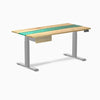 Desky Dual Resin Hardwood Standing Desk With Drawer detail view 57