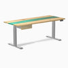 Desky Dual Resin Hardwood Standing Desk With Drawer detail view 62