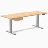 Desky Dual Melamine Standing Desk With Drawer detail view 122