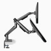 Desky dual slim aluminum arm