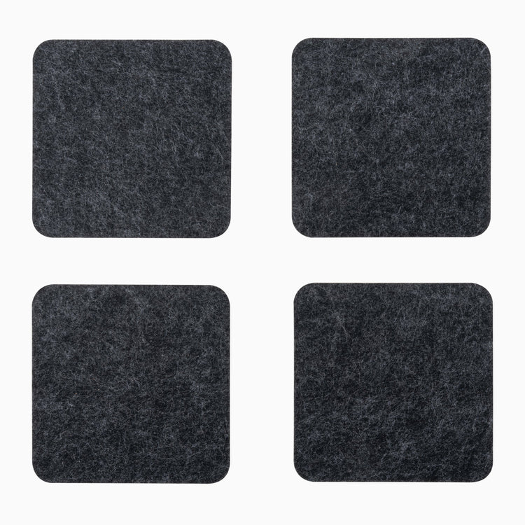 Desky Felt/Cork Coaster dark grey