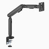 Desky flexible monitor arm on white background