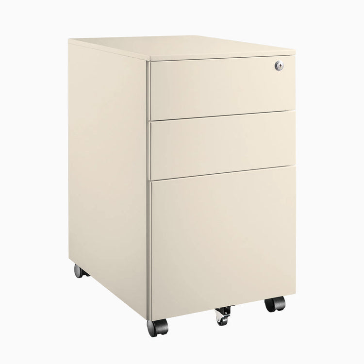 Desky GO Slimline Steel Mobile Pedestal