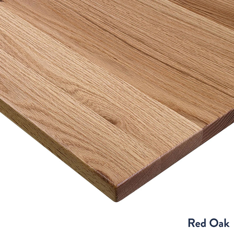 Desky hardwood red oak desktop