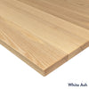 Desky hardwood white ash desktop