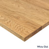 Hardwood white oak desktop