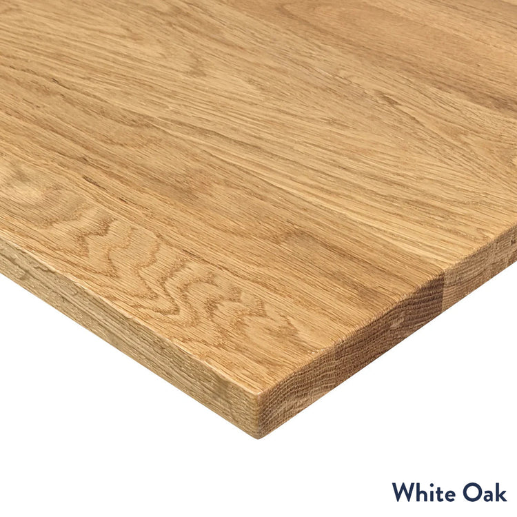 Desky hardwood white oak desktop