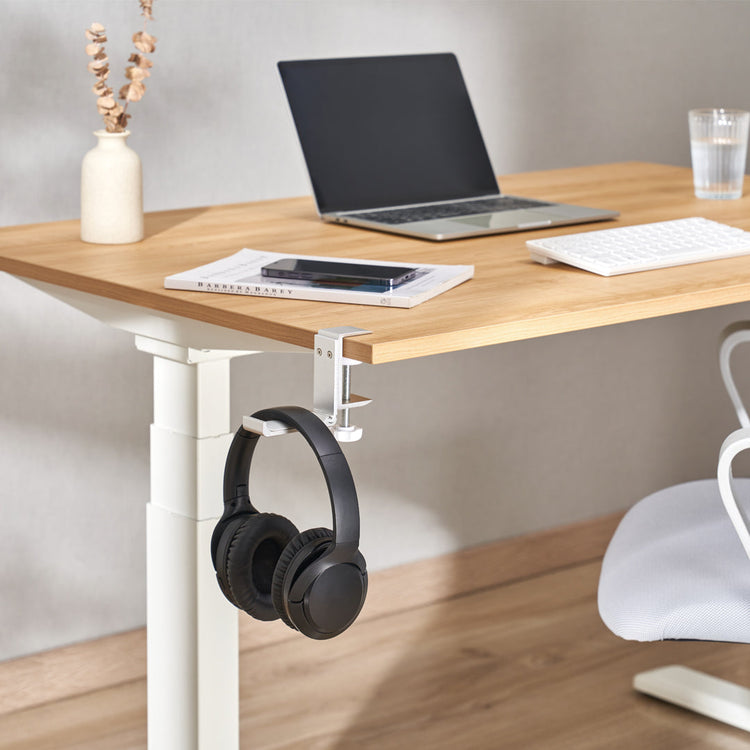 Headphone hanger for desk
