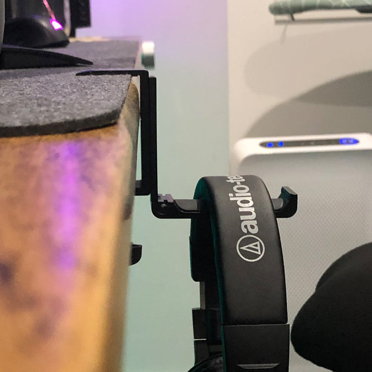 Desky Foldable Headphone Hook Black -DeskyÌâå¨
