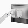 Desky heavy duty ultrawide monitor arm white