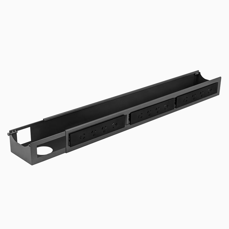 Desky Integrated Cable & Power Channel