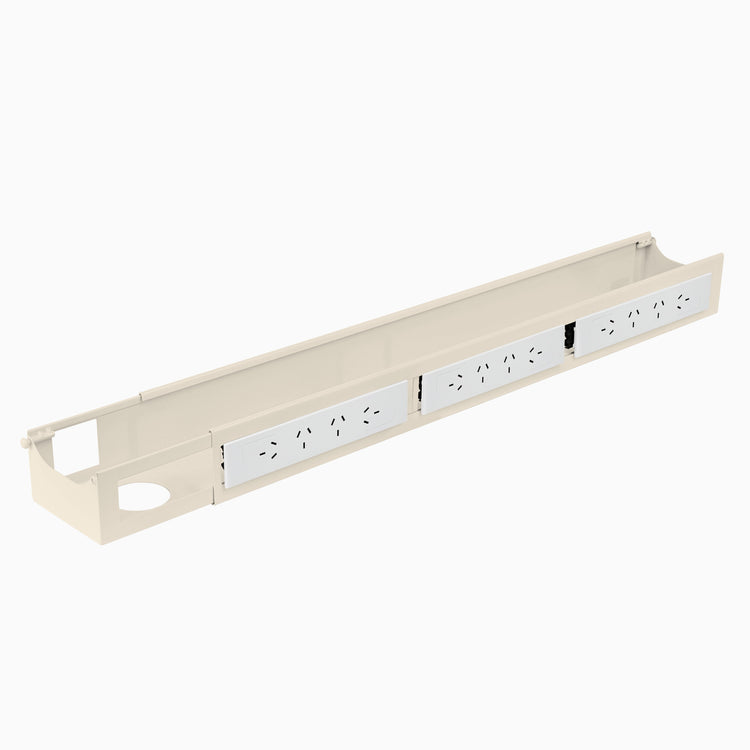 Desky Integrated Cable & Power Channel
