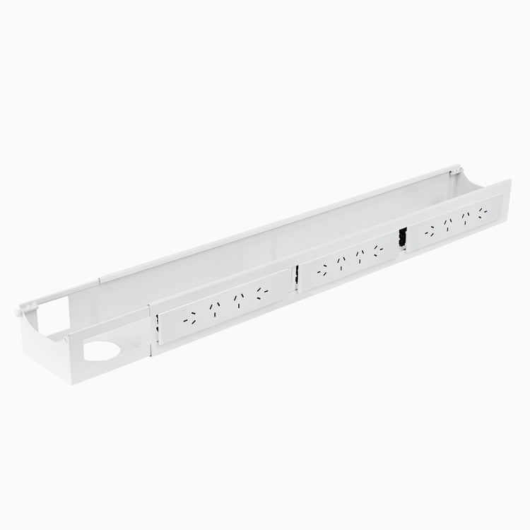Desky Integrated Cable & Power Channel