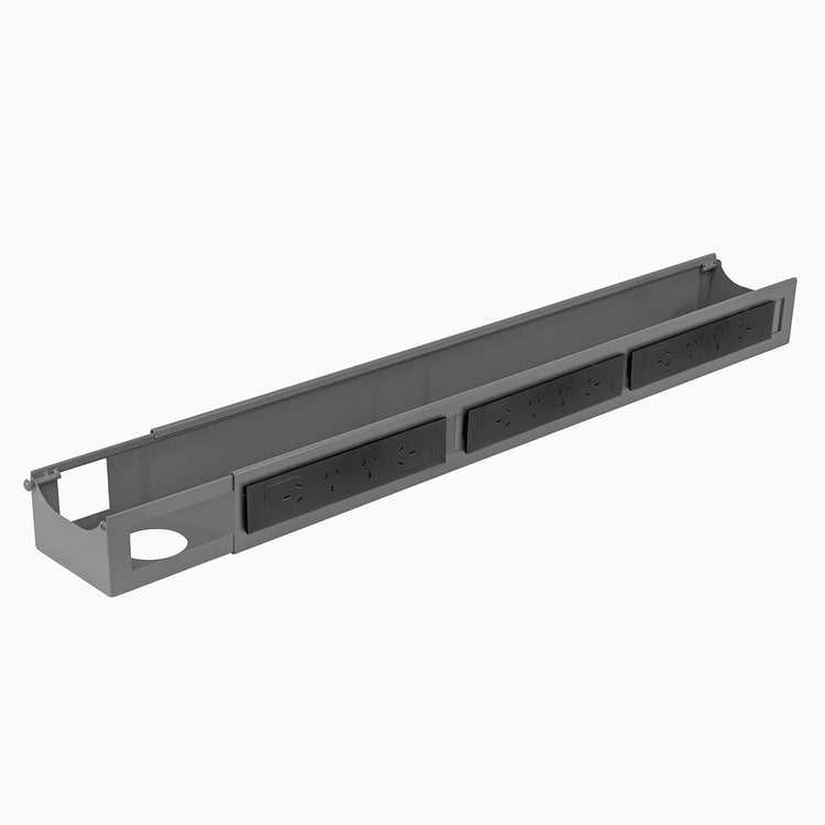 Desky Integrated Cable & Power Channel