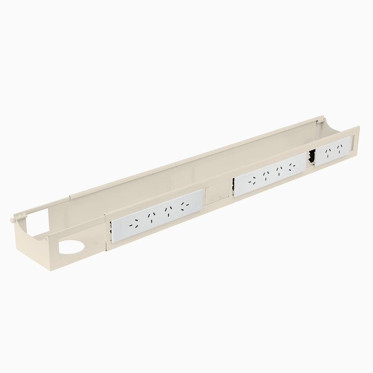 Desky Integrated Cable & Power Channel
