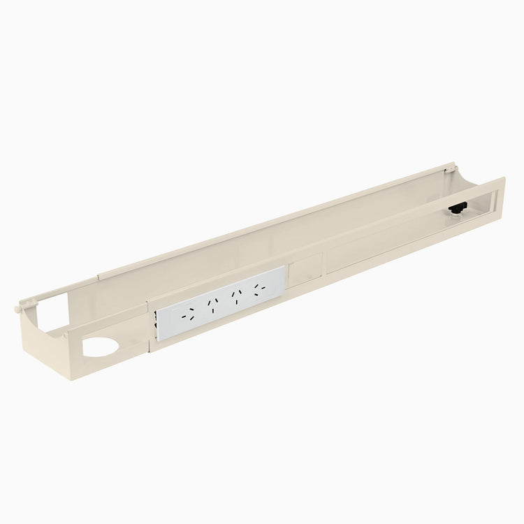 Desky Integrated Cable & Power Channel