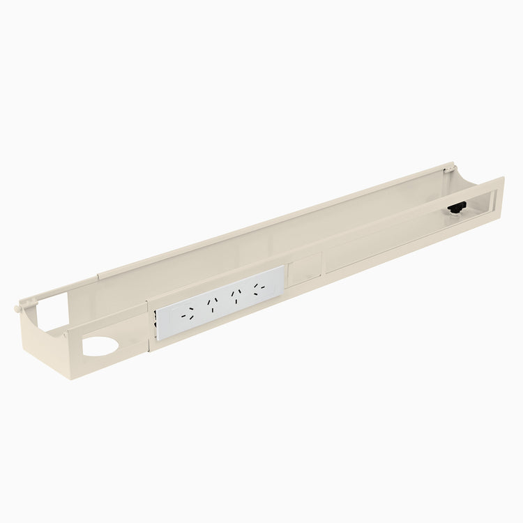 Desky Integrated Cable & Power Channel