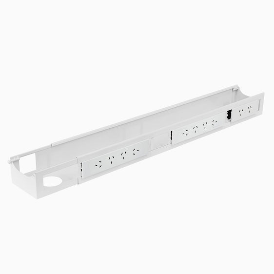 Desky Integrated Cable & Power Channel