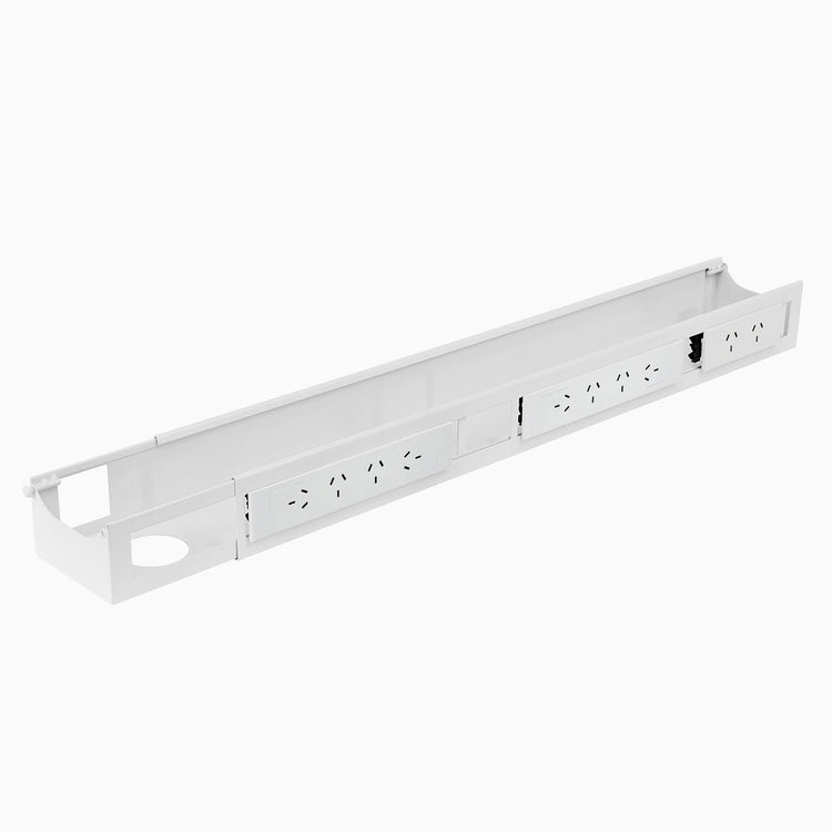 Desky Integrated Cable & Power Channel