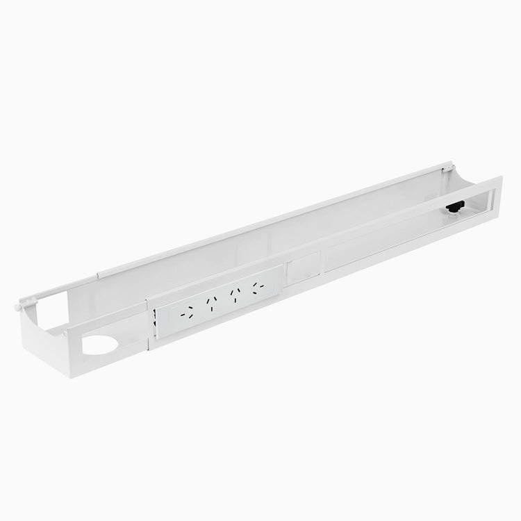 Desky Integrated Cable & Power Channel