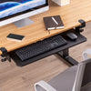 clamp keyboard tray under desk