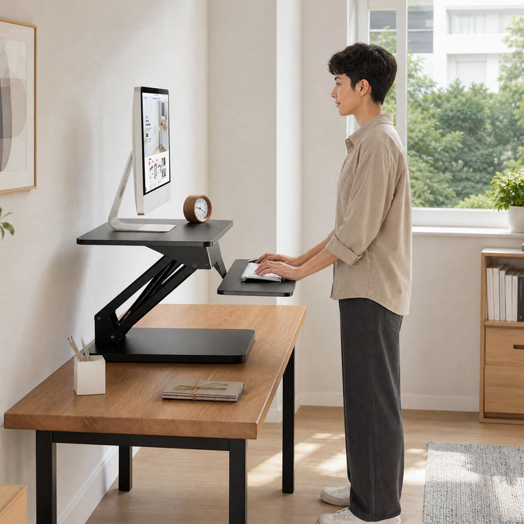Desky Zero Sit Stand Desk Converter