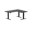 Desky Sigma L-Shape Gaming Desk-Matte Black Desky®