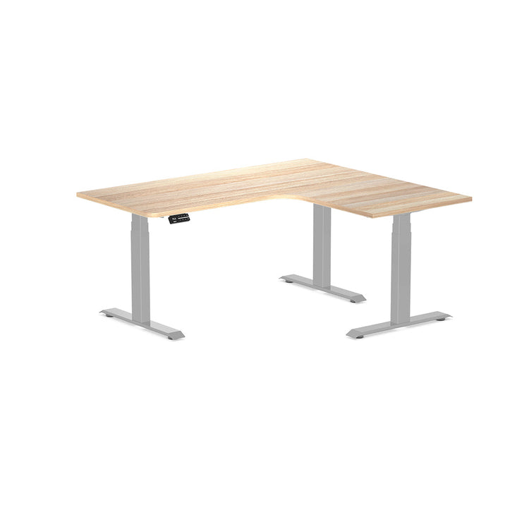 L-Shape Melamine Sit Stand Desk