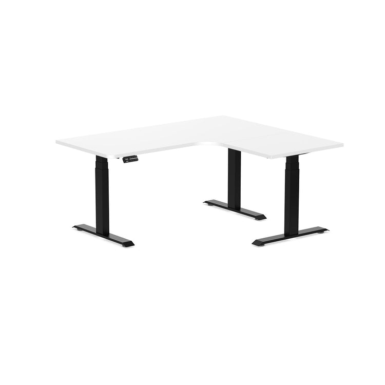 L-Shape Melamine Sit Stand Desk