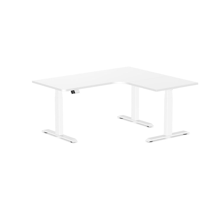 L-Shape Melamine Sit Stand Desk