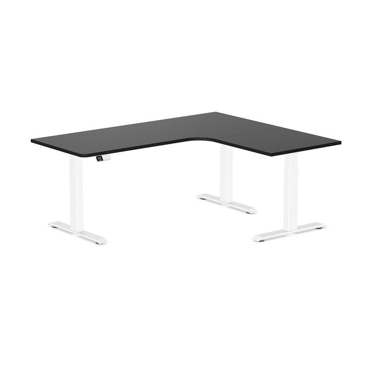 L-Shape Melamine Sit Stand Desk