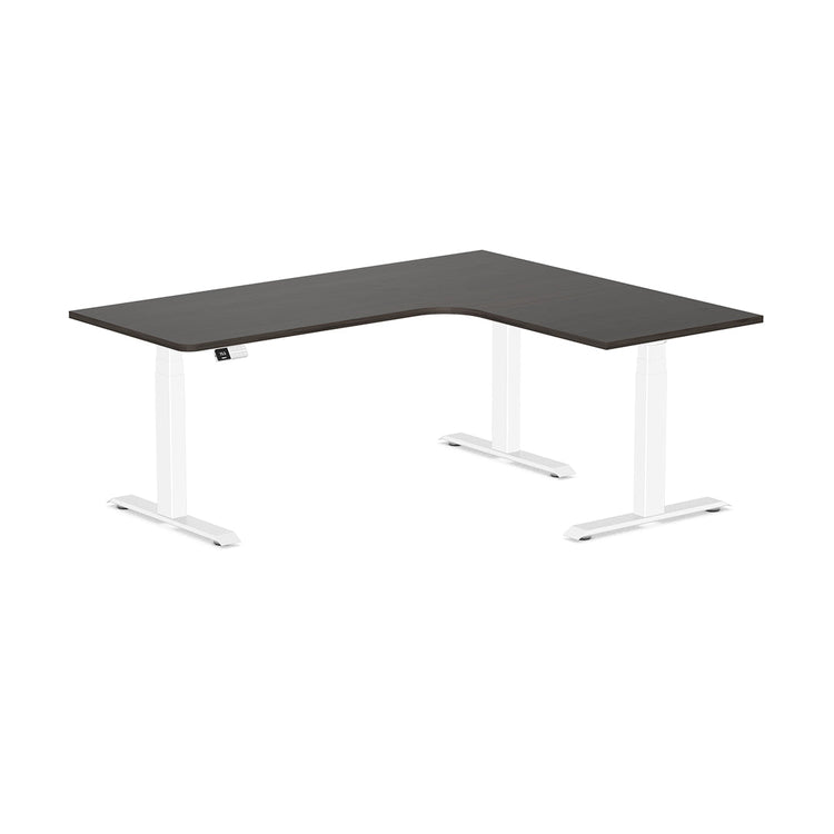 L-Shape Melamine Sit Stand Desk