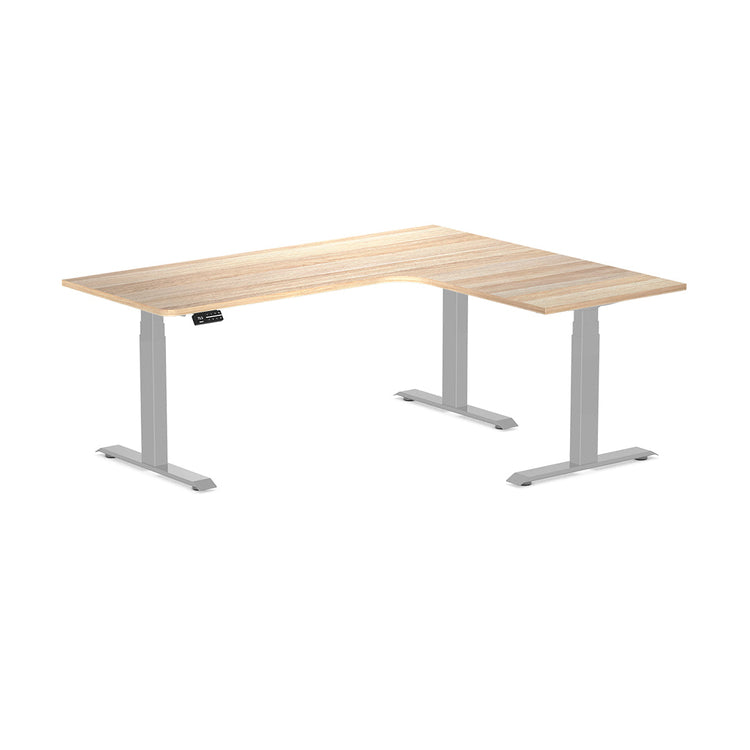 L-Shape Melamine Sit Stand Desk