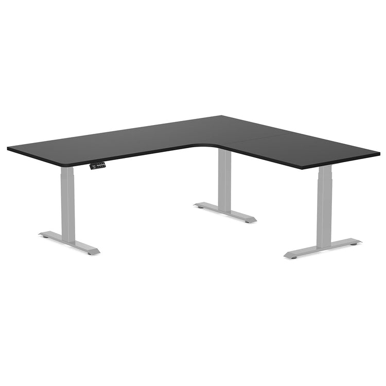 L-Shape Melamine Sit Stand Desk