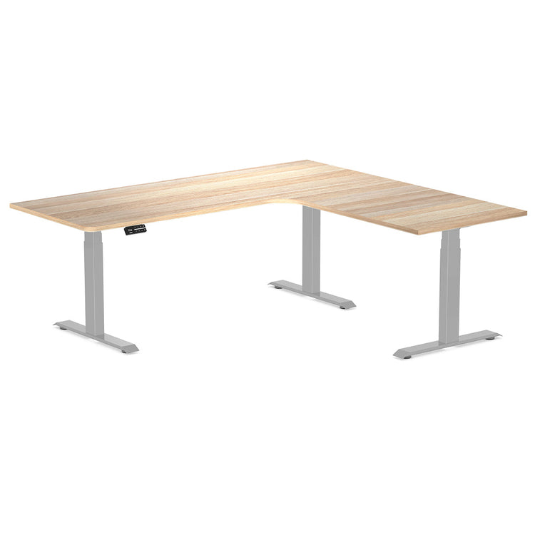 L-Shape Melamine Sit Stand Desk